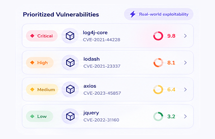 Prioritized Vulnerabilities
