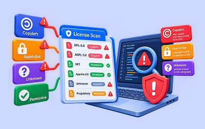 Detect license risks